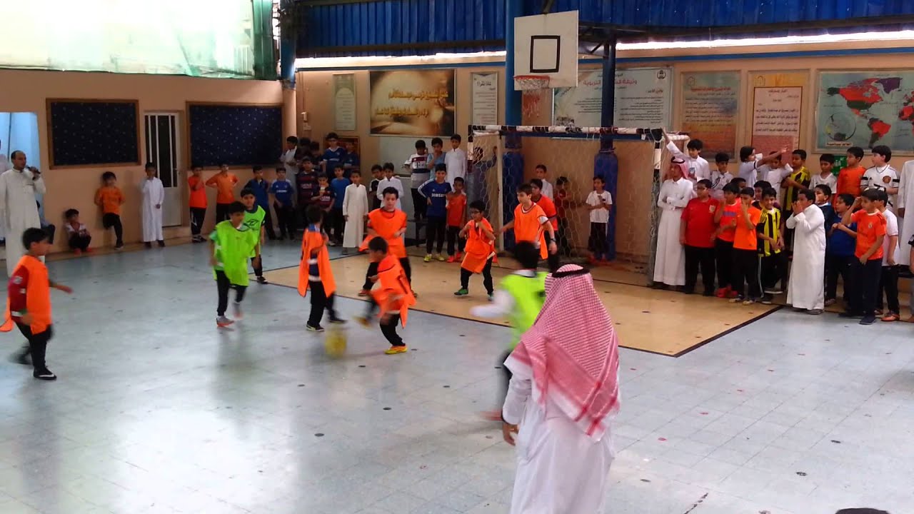 نهائي كأس الصف الخامس بمدرسة التعاون الأهلية