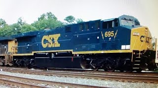 CSX Q740 Tropicana Juice Train In St Denis
