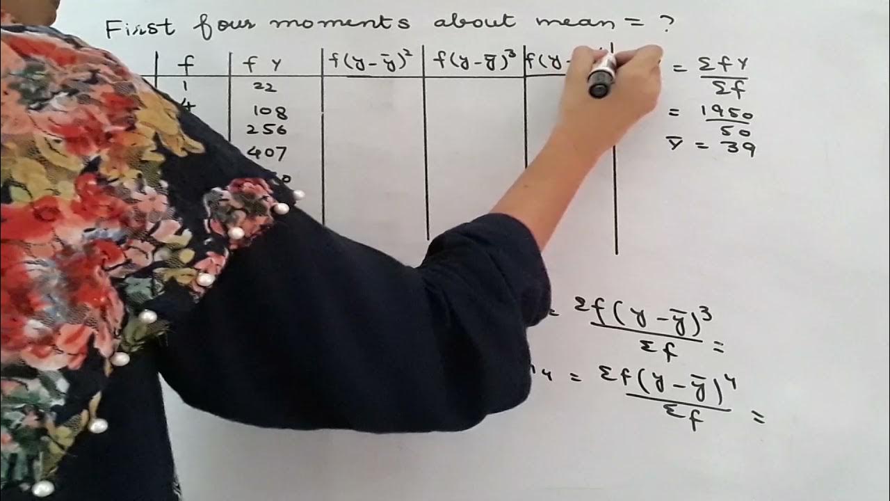 Lecture 18 Moments and solved examples of moments - YouTube