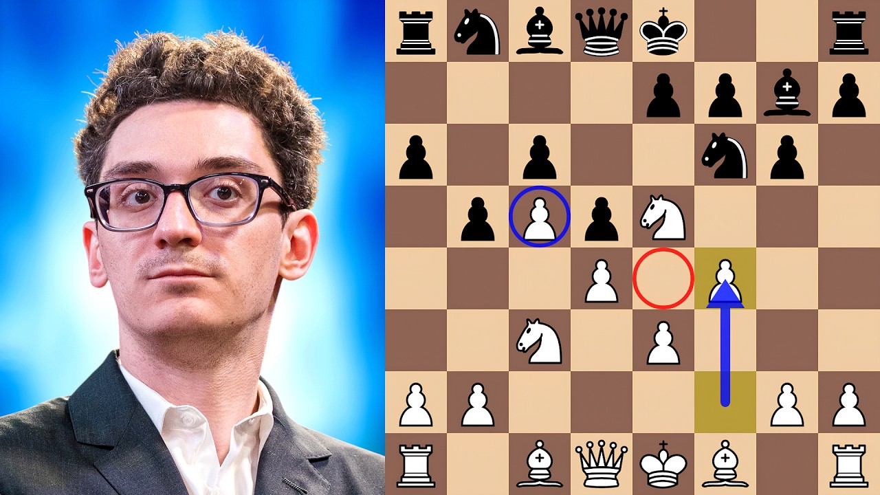 Каруана незаметно разрушает славянскую оборону Гири.