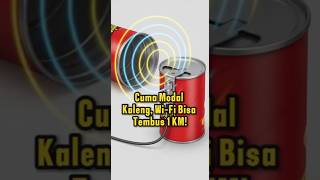 Crazy Experiment! Homemade Wi-Fi Antenna from a Can! #TechFacts #WiFi #ComputerNetwork