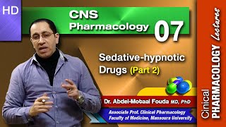 CNS Pharmacology (Ar) - Lec 07 - Sedative-hypnotics (Part 2)