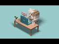 How to reproduce MagicaVoxel's soft shadows on WebGL by baking with Blender 2.8+