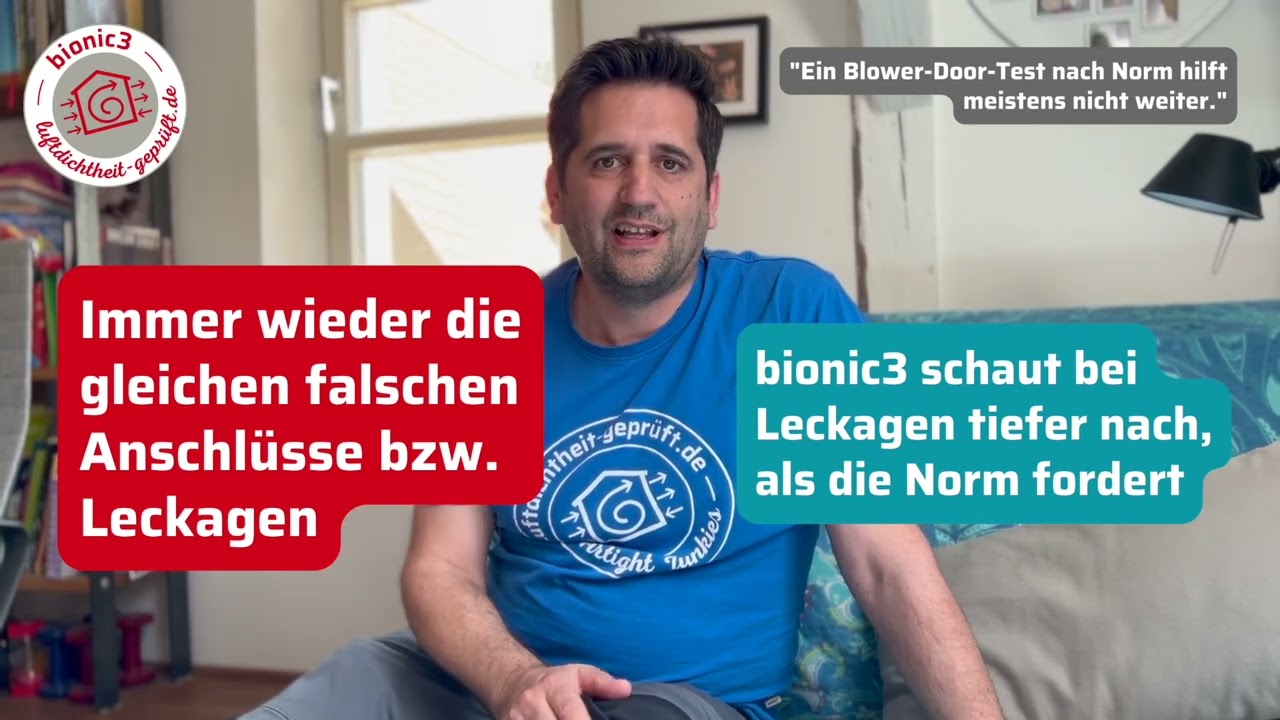 Blower-Door-Test: Was die Norm bei Leckagesuchefordert, hilft meist nicht weiter