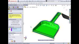 Mold Tools in SW: How to Create Core and Cavity - Step 4: Parting Surface