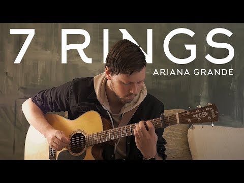 ariana-grande---7-rings-//-fingerstyle-guitar-cover