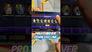Free Fire Proxy Server Kaise Download Kare 🔥| free fire proxy server 😱#freefire #freefiremax