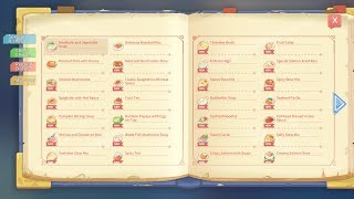 COOKING TIME with New RECIPES - My Time at Portia