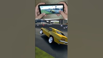 Car crashed in Extreme Car driving simulator mobile #car_simulator #glass #carcrashes #ios #crash