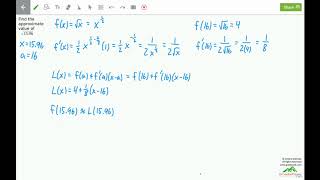 GradePeak Calculus 1 Differentials And Linear Approximation 3 02