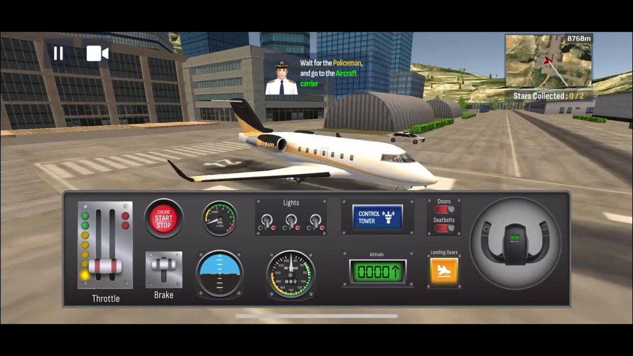Airplane Pro – Flight Simulator | Mission: Impossible | Mobile Gameplay🏁