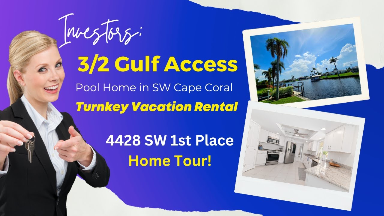 Invest in this Turnkey Vacation Rental in SW Cape Coral, Florida YouTube