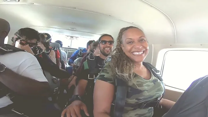 Carolyn Burrell's 1st Sky Dive @skydiveelsinore  (...