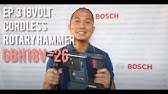 Bosch Gbh 18v 26 F Review Cordless Rotary Hammer Drill Youtube Bosch Gbh 18v 26 F Review Cordless Rotary Hammer Drill Youtube