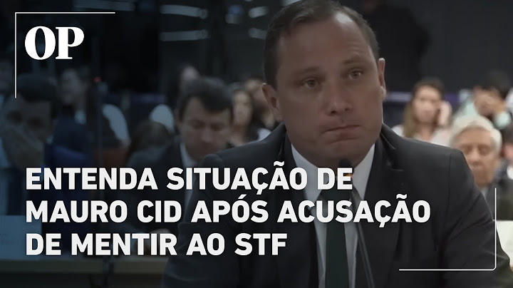 Mauro Cid mentiu ao STF durante interrogatório? Entenda situação do ex-aliado de Bolsonaro