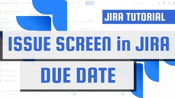 ISSUE SCREEN in JIRA - DUE DATE field