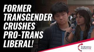 Former Transgender Crushes Pro-Trans Liberal!