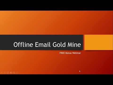 Offline Email Gold Mine Getting Started Right