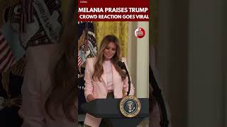 Melania Praises Trump — Crowd Reaction Instantly Goes Viral 😂
