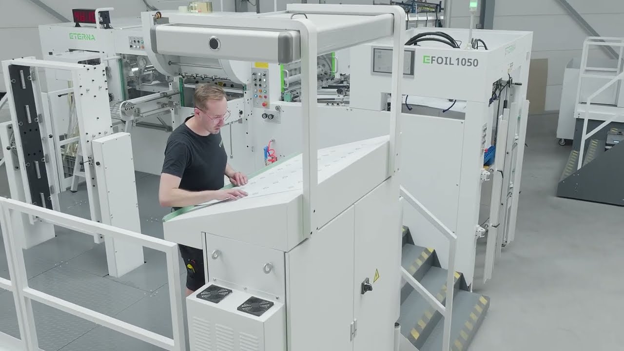 ETERNA EFOIL 1050: Automatic Hot Foil Stamper