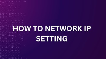 Set a Static IP Address for a Device | DHCP IP Reservation