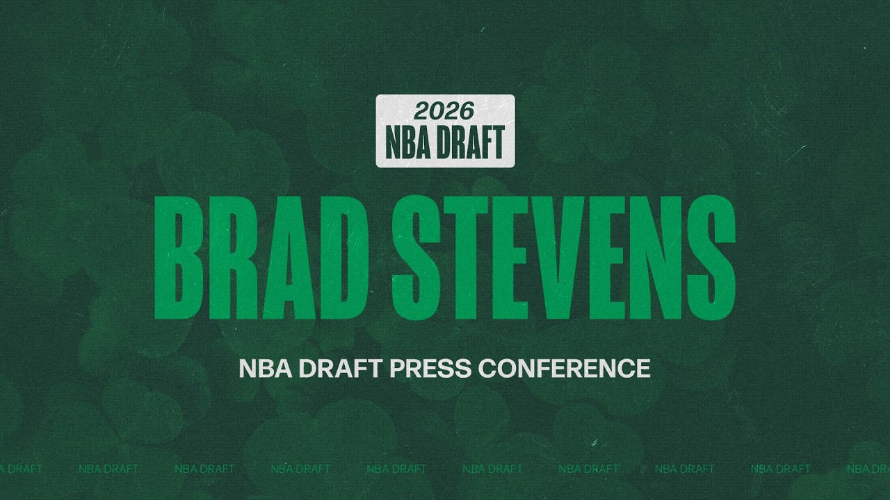 Brad Stevens discusses Jaylen Brown and first round pick Chris Cenac Jr. following 2026 NBA Draft