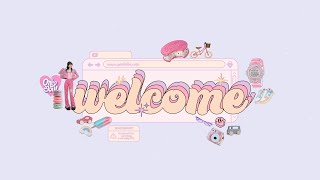 cute 'pink & yellow' aesthetic Intro/ Outro templates | FREE FOR USE