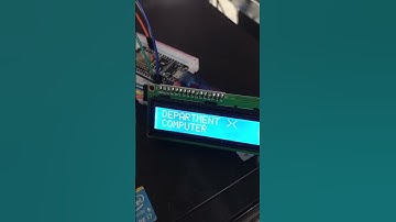 เขียนโปรแกรม แสดงข้อความบน LCD I2C