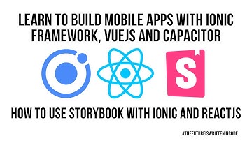 How To Use Storybook with Ionic and React JS