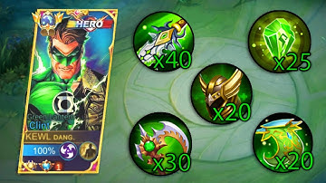 CLINT GREEN LANTERN BUILD MUST BE ILLEGAL!!! (the best bug for clint to one shot everything!!)