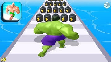 Muscle Rush Max Levels Gameplay Android/iOS ( Levels 18 - 22 )