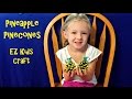 How to Make Pinecone Pineapples - DIY Homemade Craft Ideas