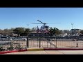 Christus TMF Flight for Life Airbus H135 N835TX landing and engine shutdown at UT Health East Texas