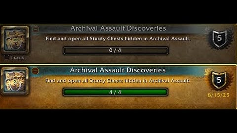 How To Get The Archival Assault Discoveries Achievement!