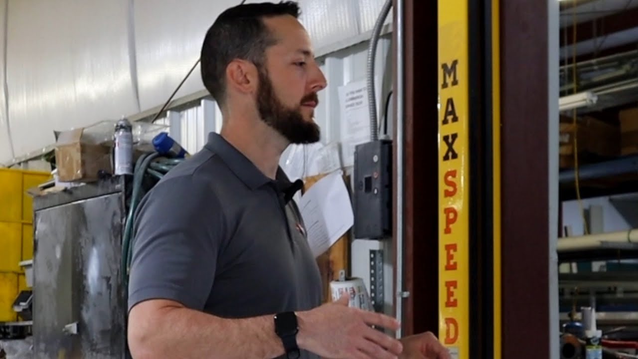 RailTrail Top Notch Garage Door YouTube