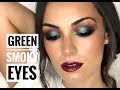 Green smoky eyes/ Ahumado verde