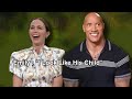 Dwayne johnson and emily blunt savage moments 3
