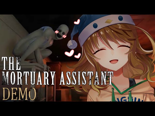 【The Mortuary Assistant DEMO】Alone With The Dead? Yes, Please!【NIJISANJI ID｜Amicia Michella】のサムネイル