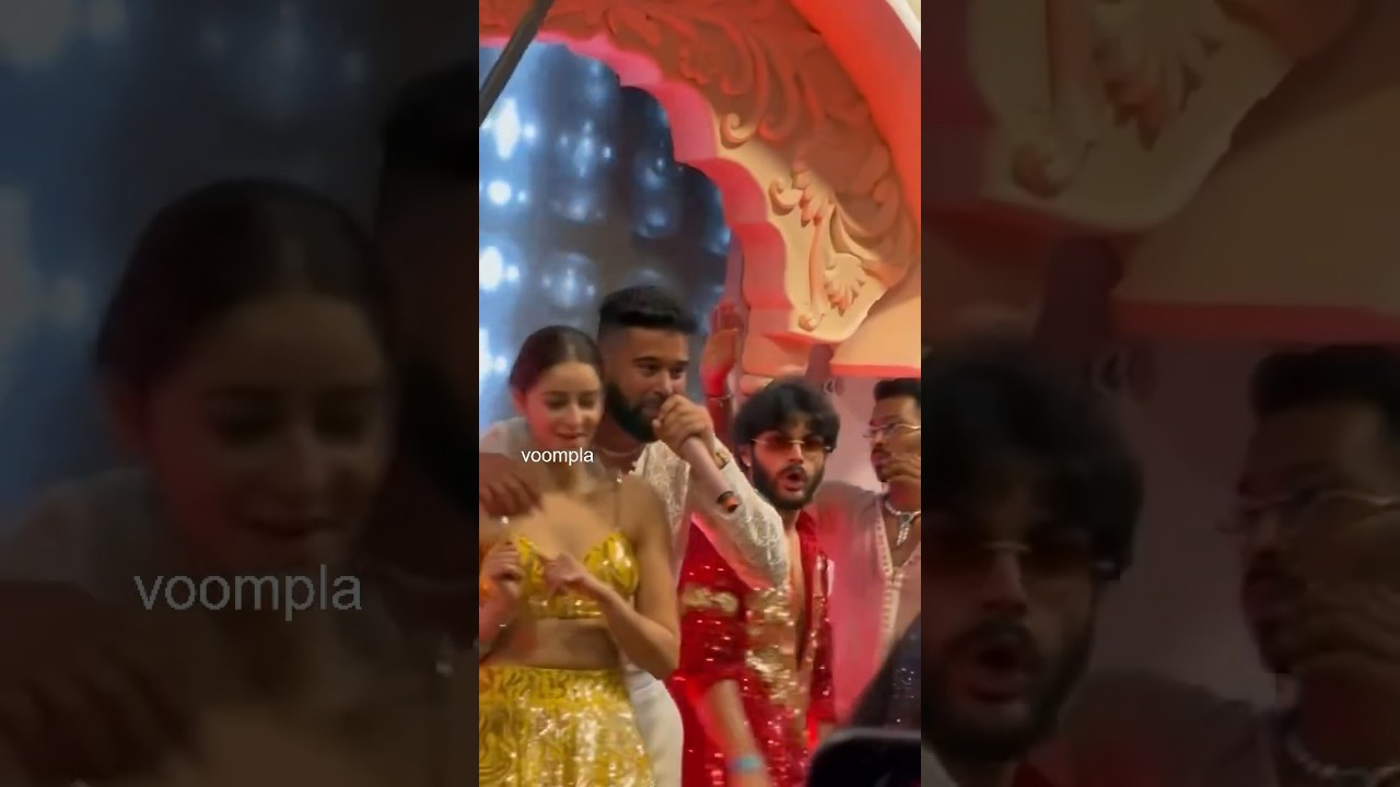 AP Dhillon performance at Ambani wedding