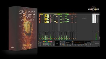 Psy Trance Drums Generator (Ableton Live Pack)