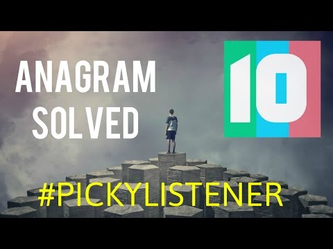 IMAGINE DRAGONS ANAGRAM SOLVED - Picky Listener #5