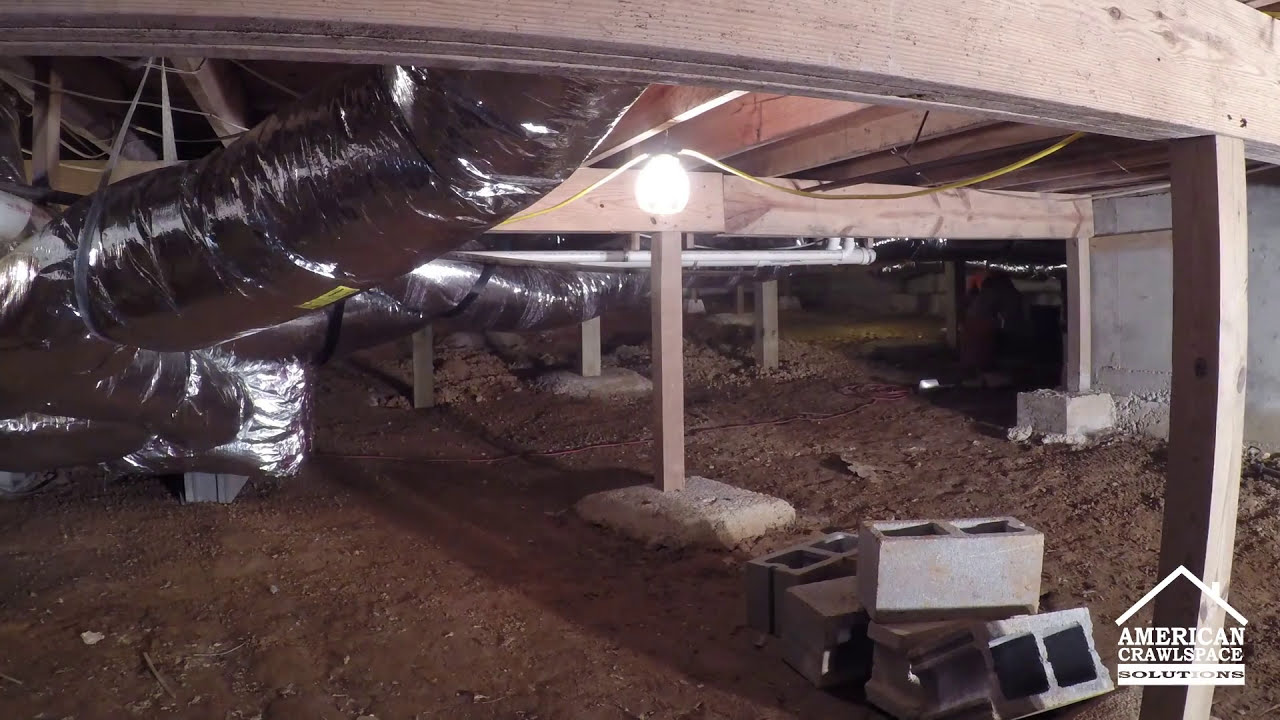 Timelapse--Crawlspace Encapsulation