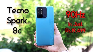 Tecno Spark 8c Unboxing & Quick Review | Camera Samples, PUBG Graphics & Benchmark Test