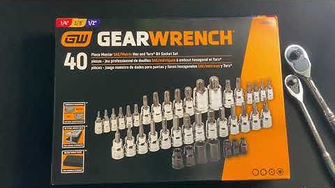 40424A a 40 pc hex and torx socket