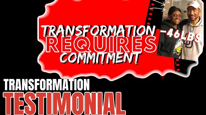 Couple DOWN 46LBS | TRANSFORMATION Requires Commit...