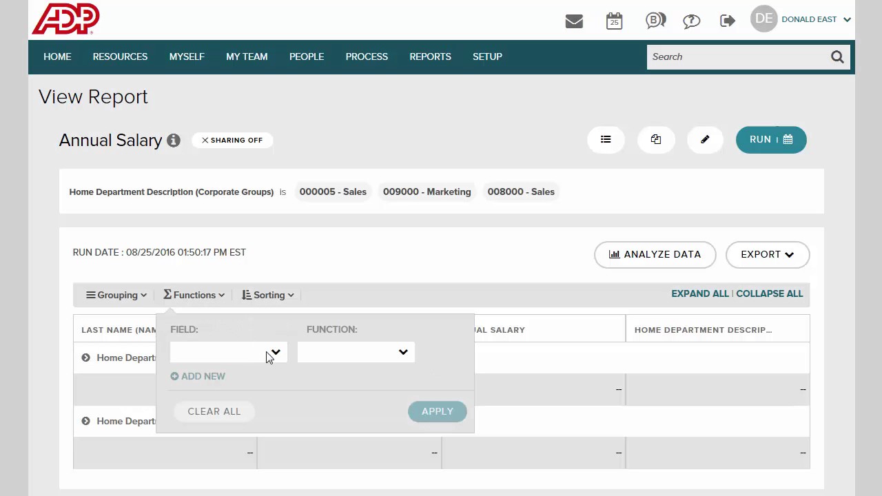 Adp Workforce Now Org Chart