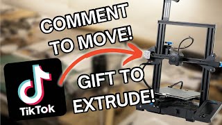 I let people on TikTok Live control my 3D printer with a Raspberry Pi! screenshot 4