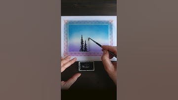 Sunset Distress Ink Colour Combination