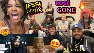 JESSI AND ROSÉ REACTION 어떤￼X AND GONE