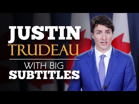 ENGLISH SPEECH | JUSTIN TRUDEAU - We are Canadian (English Subtitles)